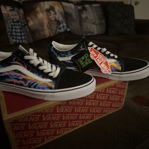 Vans Old Skool  Electric  Flame Mens 10.5